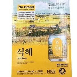 Sikhye 238ml x 12 x 1 b74419 (29268592) / 식혜 238ml x 12 x 1개 b74419 (29268592)