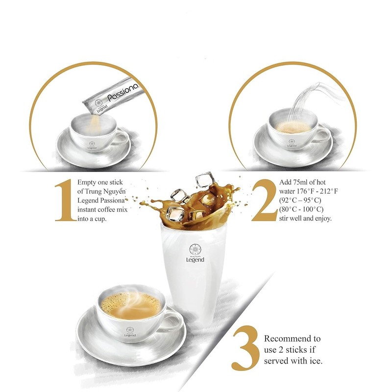 Generic 1 Pack - Passiona Special Instant Milk Coffee for