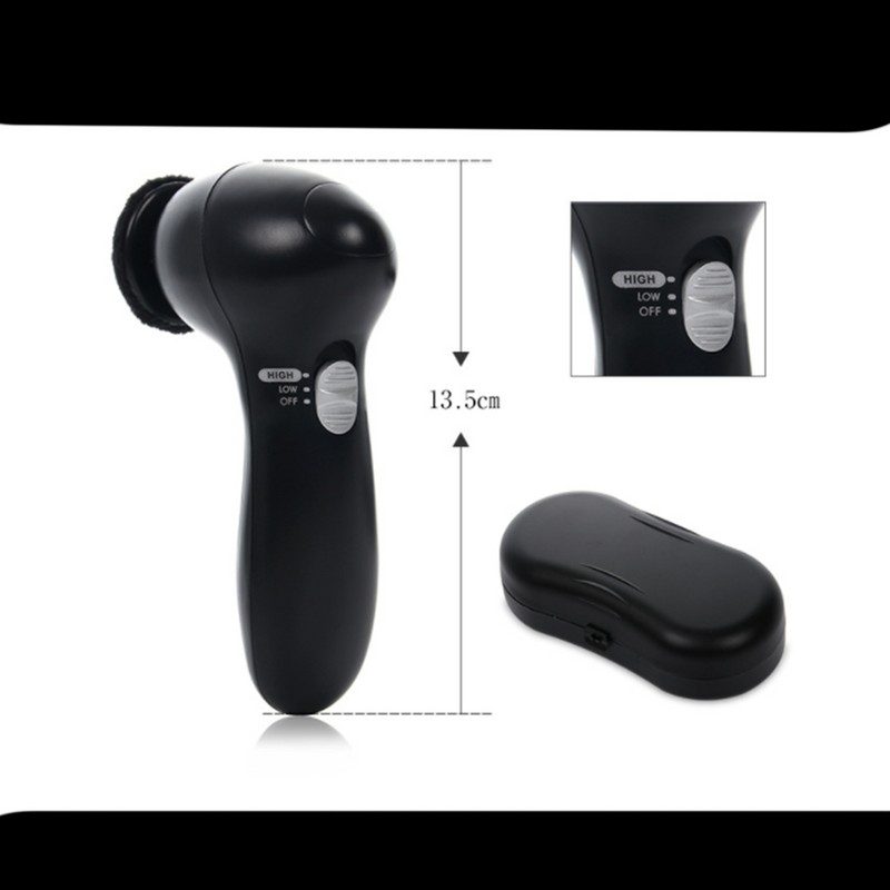 Portable Handheld Electric Shoes Polisher Brush Rechargeable Leather Shoes Brush