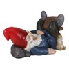 Ebros Gift Whimsical Festive Holiday Novelty Tipsy Drunk Mr Gnome