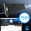 BTBcoin PCIe 3.0 x16 Riser Cable 200mm - RTX 3070/3060/GTX