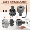 Terixe 2 Pack Replacement Knob for Brondell Bidet Toilet Seat,