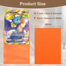 1000ct MTG Card Sleeves, 10 Colors Matte Trading Card Sleeves, Textured Back Deck Card Protectors Penny Card Sleeve for Baseball Football MTG TCG Sports Game Cards