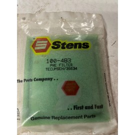 Tecumseh 36634 foam air filter Stens #100-483
