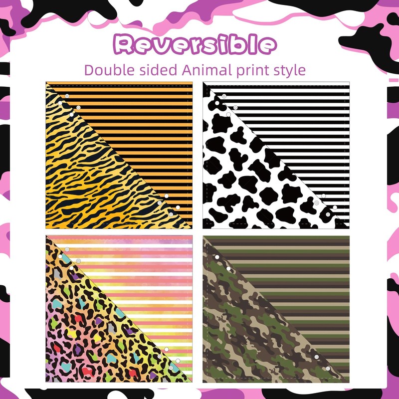 PAWCHIE Dog Bandanas Small Reversible Styles Pet Triangle Scarf Bibs