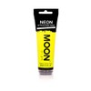 Moon Glow SupergrÃ¶Ãe Neon UV-Gesichts und KÃ¶rperfarbe â mit Schwammapplikator (Intensiv gelb, 75 ml)