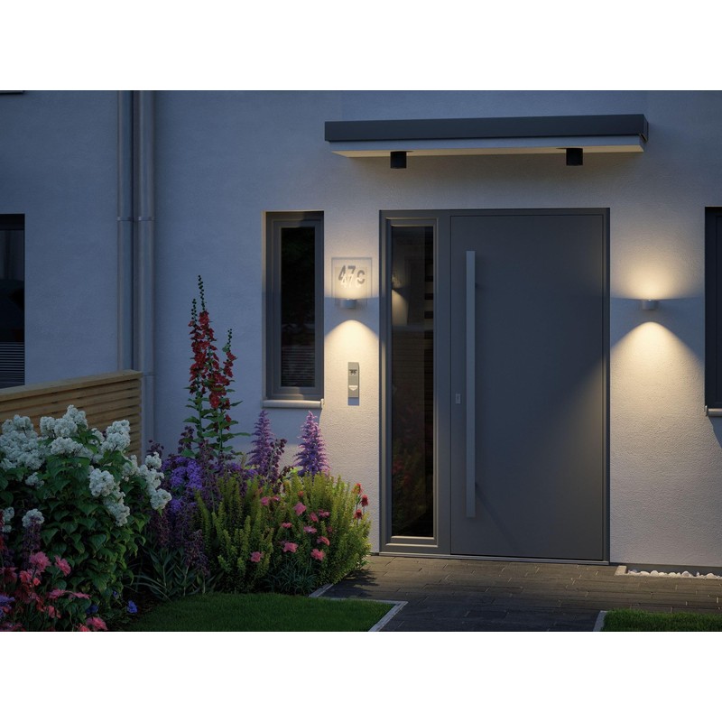 Paulmann 79674 Outdoor Housenumber Transparent Plastic