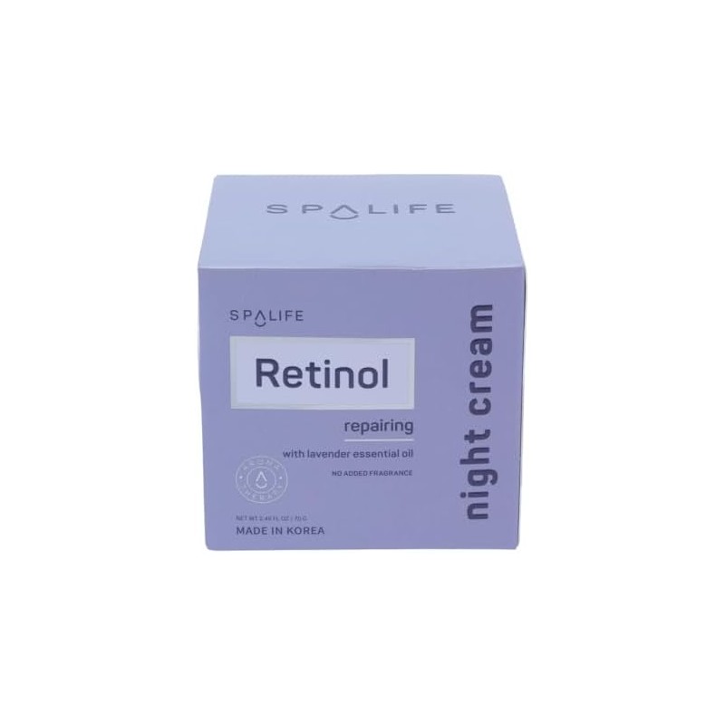RETINOL NIGHT CREAM Spa Life 70 gr
