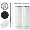 US sublimation tumbler 20oz sublimation blanks 20oz tumblercolor: White, capacity: