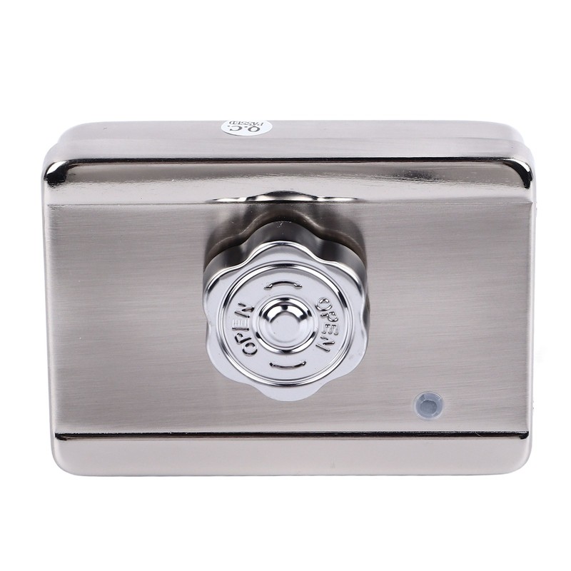 Electronic Door Lock Adjustable Delay 12V Power Off Unlocking Electromagnetic