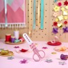 Pink Multi-Purpose Mini Scissors Portable Functional, Stainless Steel Detail Craft