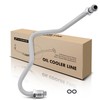 A-Premium Automatic Transmission Oil Cooler Line Hose Assembly Compatible with