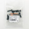 TRUSCO Y804-0418 Hex Socket Bolt, Black Dyed, All Screws, M4