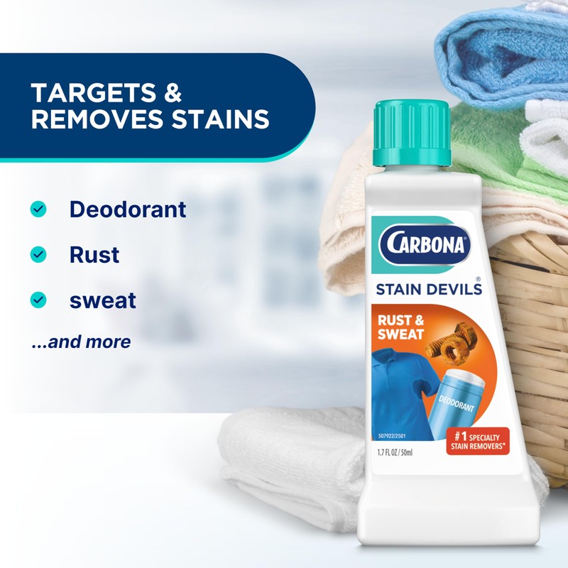 Carbona Stain Devils® #9 | Rust & Perspiration | Professional