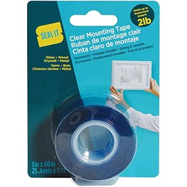 Seal-It Mounting Tape, 1 x 60 Inches, 2lb (40651)