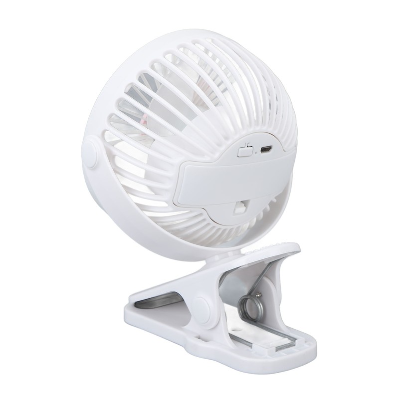 Baby Stroller Fan Clip USB Cartoon 3 Speeds Portable Fashionable