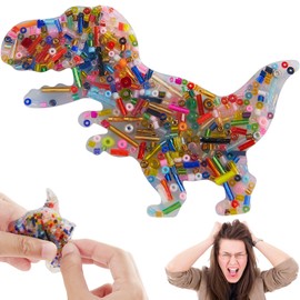 Dinosaur Picky Pad Anti-Stress Toy, Picking Pad Stress for Adults and Children, Sensory Toy for Anti-Skin Pickin, Skin Picking Fidget Toy, Skin Picking Fidget Toys for Anti-Stress