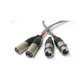 EXFORMエクスフォルム・バランスツインケーブルXLR(F)-XLR(M)-5M