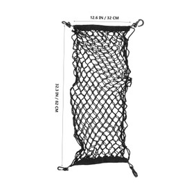 Mobestech Trunk Organizer Storage Net Cargo Net Mesh Bag for Car Rear Seat Accessory Quick-Set up Xcm