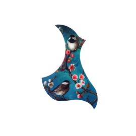 Alnicov 1PC Folk Acoustic Guitar Pickguard Self-adhesive Pickguard Sticker for Acoustic Guitar Parts