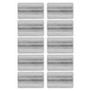 10Pcs Coupling Nut Round Rod Connector Female Thread 304 Stainless
