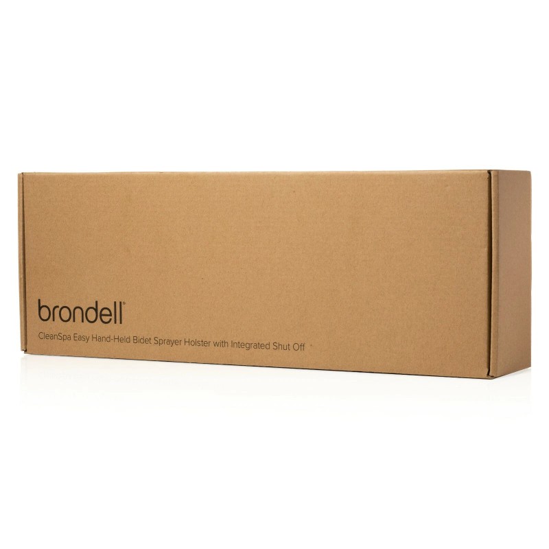 Brondell CleanSpa Easy Hand-Held Bidet Holster with Integrated Shut Off