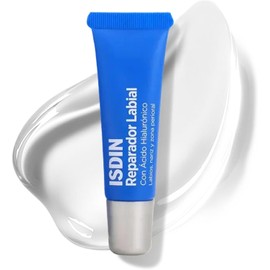 ISDIN reparador labial fluido con acido hialuronico. protege y repara los labios, la nariz y la zona perioral, textura fluida y ligera, 10ml