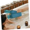 Baluue Multi-function Back Shower Gloves Bath Towel Set Exfoliating Body