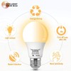 LUXON Radar Motion Sensor Light Bulbs,Dusk to Dawn LED Light