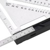Woodworking Triangle Ruler 7in Dual Scale Square Angle Ruler Carpenter