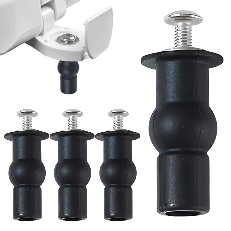 Universal Toilet Seat Blind Hole Fixing Kit - 4pcs Expanding