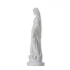 BeautifulGreekStatues Virgin Mary Statue Alabaster 6.8"