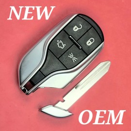 Genuine OEM Factory Maserati Part New OEM Maserati Ghibli Quattroporte Smart Key Light Button M3N-7393490 (434MHz)