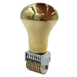 Wisboey Retro Roller Date Stamp Copper Metal Calendar Time Stamp DIY Handmade Soap Date Wax Seal Beads