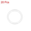 uxcell Silicone O-Rings, 20mm Inner Diameter, 26mm OD, 3mm Width,