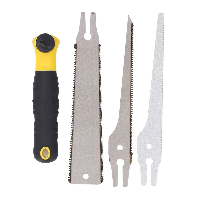 Double Sided Pull Saw, Japanische Handsäge mit Mehrfachklingen, Schnitte