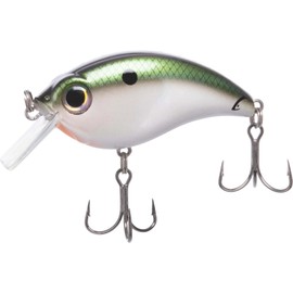 Bill Lewis ATV Squarebill Crankbait Fishing Lifelike Freshwater & Saltwater Lure 2.5 with Mustad Triple Grip Hooks, Tennessee SHAD