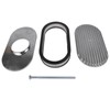Air Cleaner 15" Oval Full Finned Replacement for Classic Ford
