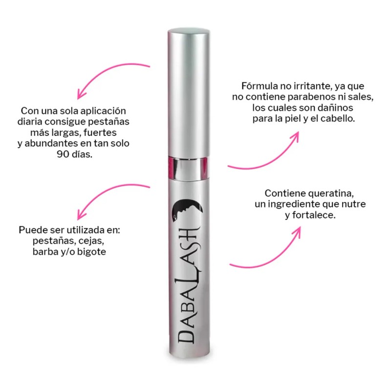Suero Serum Para El Crecimiento De Pestañas Y Cejas Dabalash