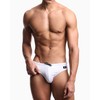 EMPORIO ARMANI Slip da Uomo in Raso Bianco L