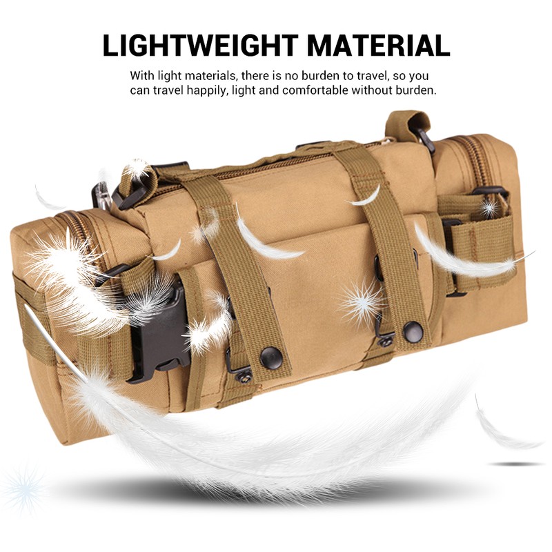 Outdoor Climbing Waist Bags Military Bag Oxford Camping Pack Hiking