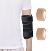 JASFLY Elbow Bandage Elbow with Removable Adjustable Metal Rails with