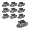 MY MIRONEY 10PCS 1.57" x 1.57" Square Post Flange Base