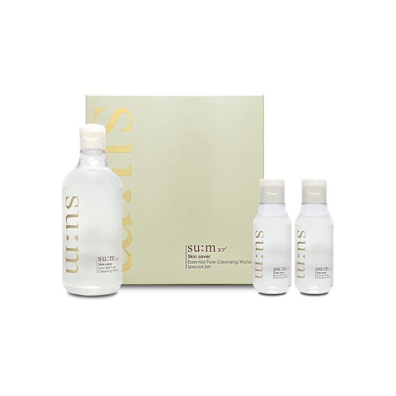 Sum37 Skin Saver Essential Pure Cleansing Water Special Set /