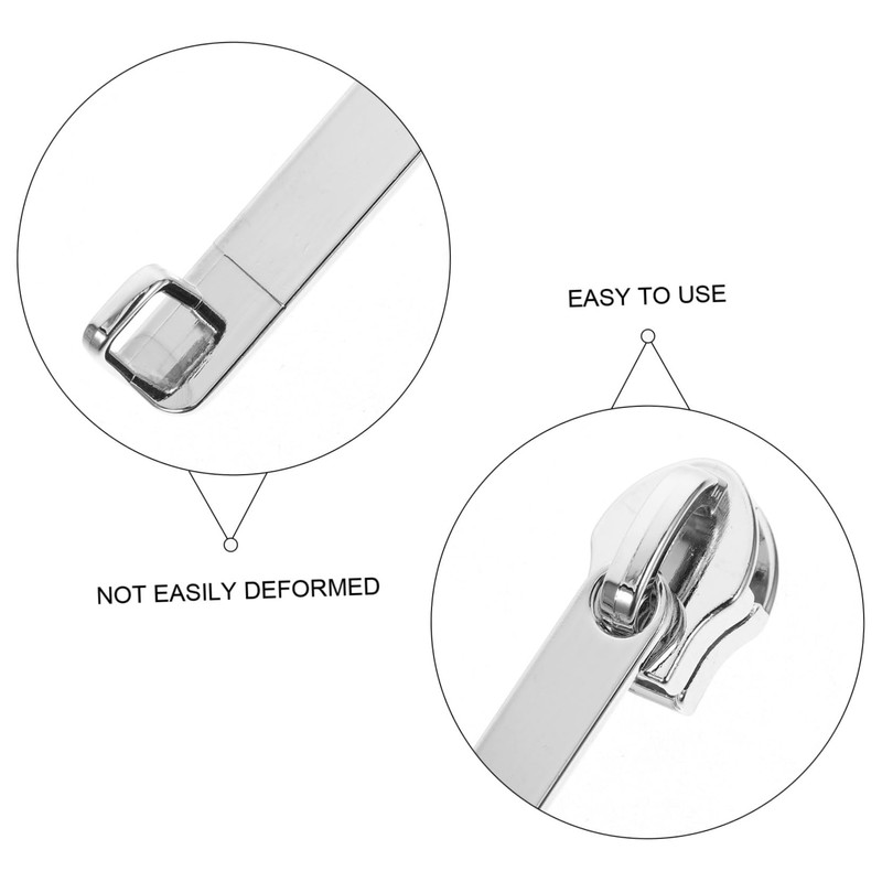 SHINEOFI 4pcs Heavy Duty Luggage Zipper Pull Replacement Double Explosion
