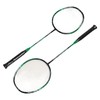 2 Pcs Carbon Fiber Badminton Rackets Ultra Light Adult for
