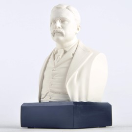 JFSM INC. President Theodore Roosevelt Historical Bust Collectible Memorabilia - Great Americans Collection