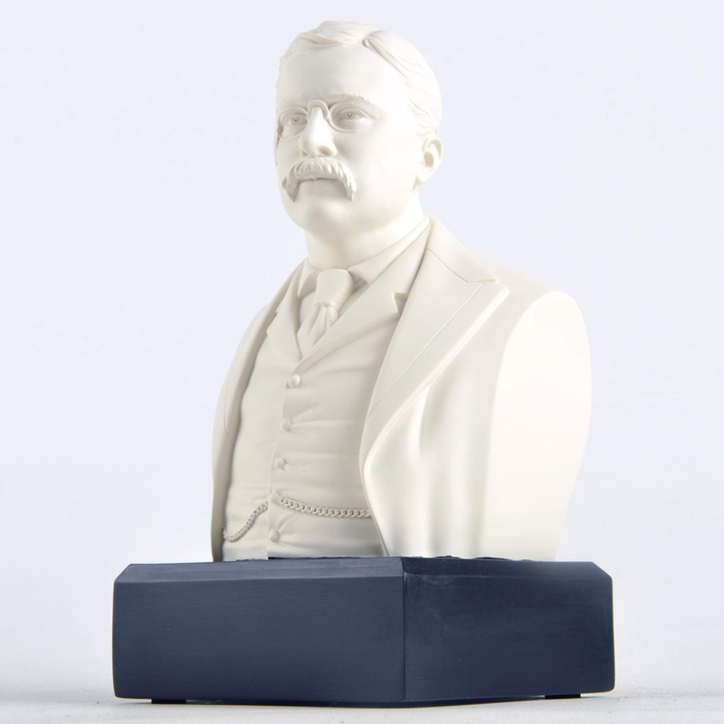 JFSM INC. President Theodore Roosevelt Historical Bust Collectible Memorabilia -