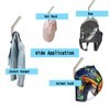 EBaokuup 6 Set Helmet Holder - Wall Mounted Motorbike Helmet