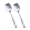 Square Head Serving Spoons – Heavy Duty 18/10 Stainless Steel,